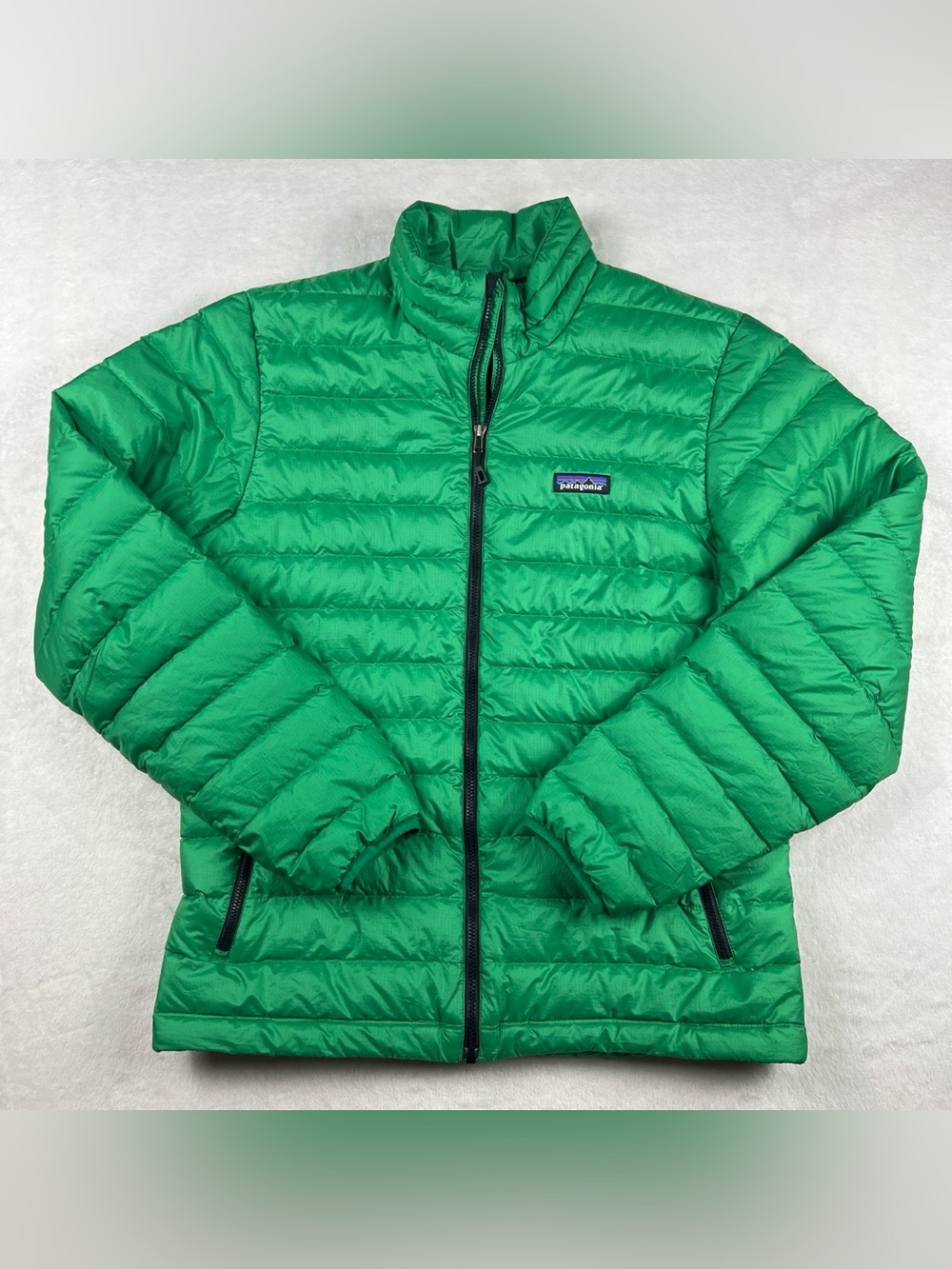Patagonia Down Puffer Jacket Full Zip Men’s Medium Green